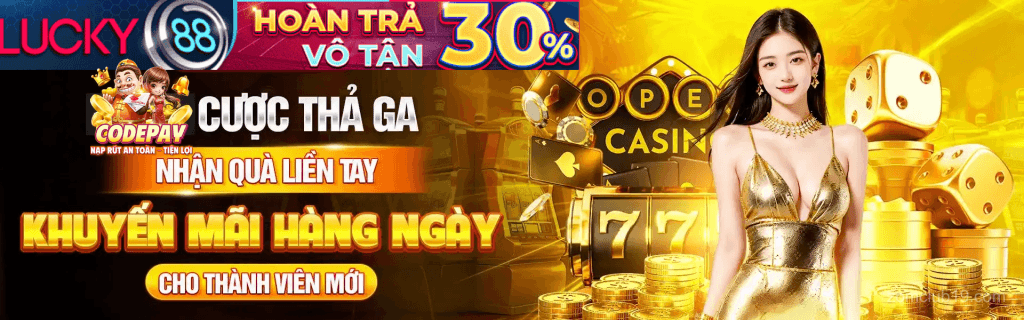 Khuyến mãi Lucky88 - Trải nghiệm Slots đỉnh cao